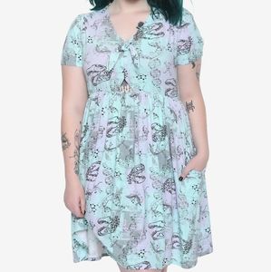 Plus Size Jurassic Park Dress 3x Skater Dress